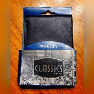 Leather Wallet- Classics Brand